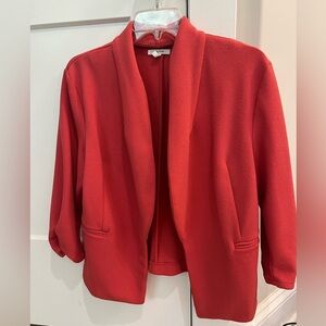 Maurice’s Elegant Coral Colored Women's Blazer size large
